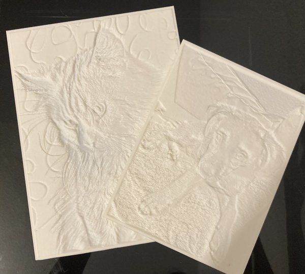 Austausch-3D-Bildplatte für LED-Bilderrahmen 3:4 (Art.-Nr. 172)