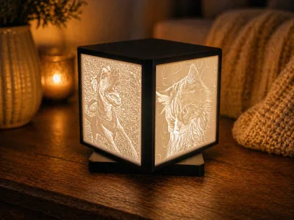 ✨ 3D LED-Fotowürfel – Deine Erinnerungen im neuen Licht