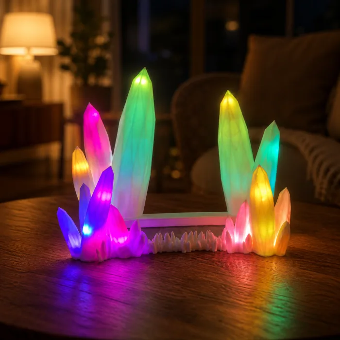 🎮✨ Nintendo Switch Kristall Dock Lampe – Magisches Gaming-Display mit LED-Show!