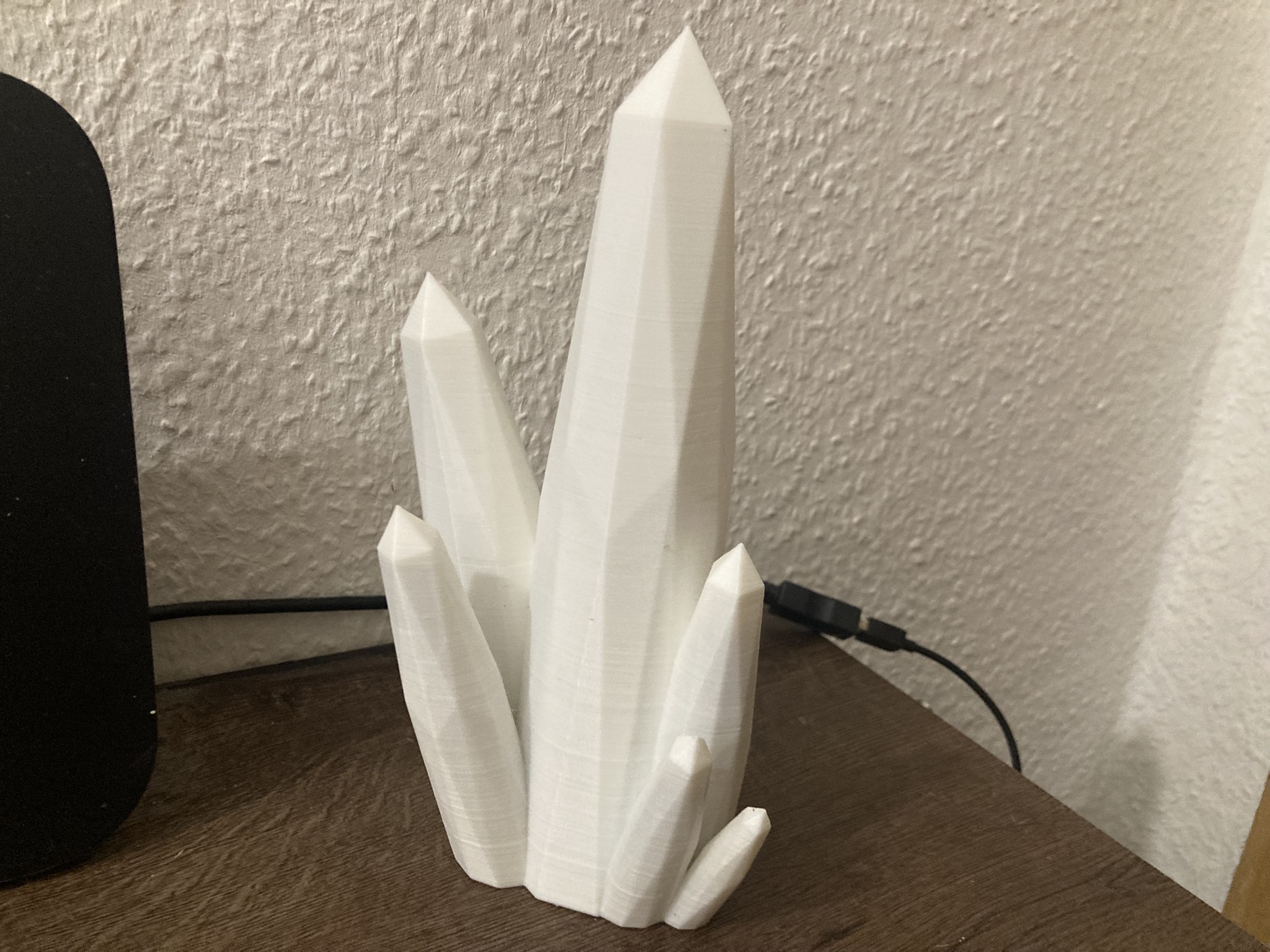 🌈 3D-Kristalllampe mit faszinierenden LED-Effekte