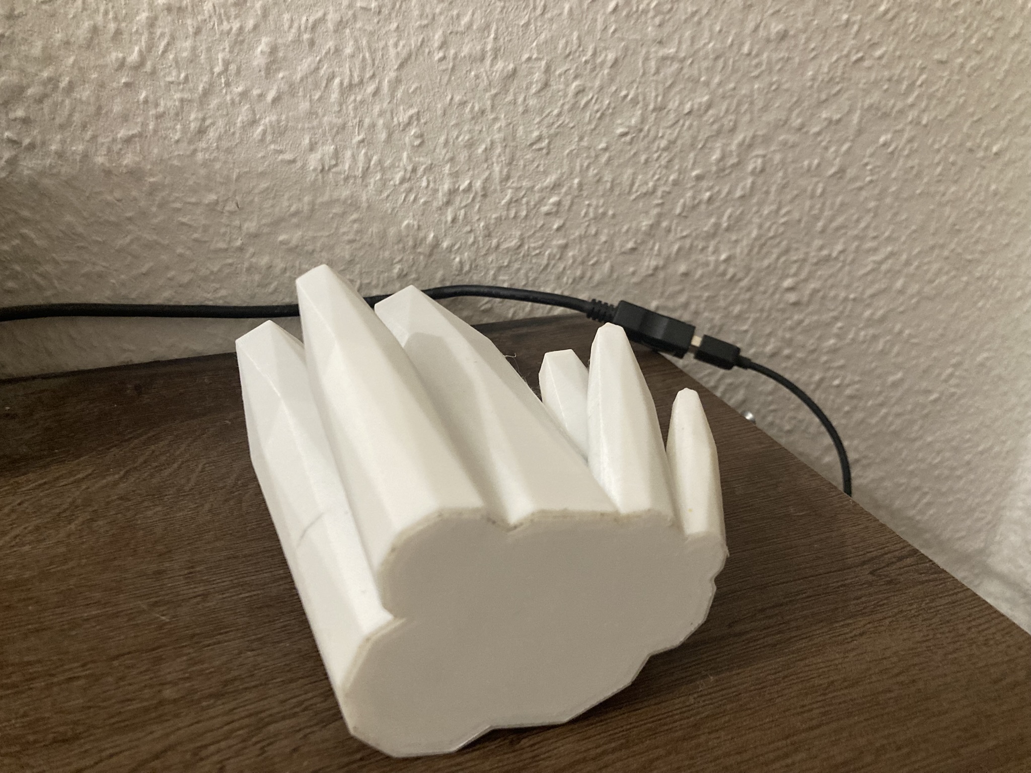 🌈 3D-Kristalllampe mit faszinierenden LED-Effekte