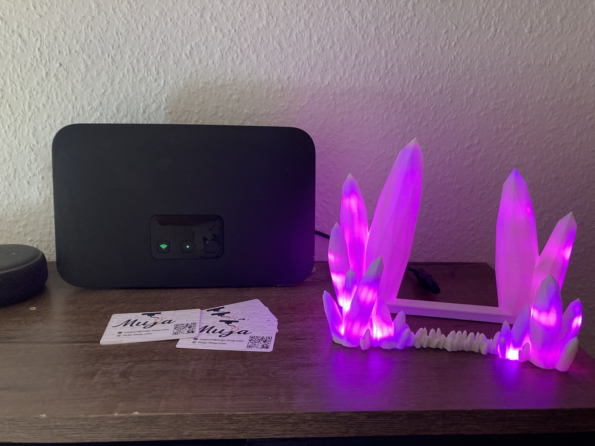 🎮✨ Nintendo Switch Kristall Dock Lampe – Magisches Gaming-Display mit LED-Show!