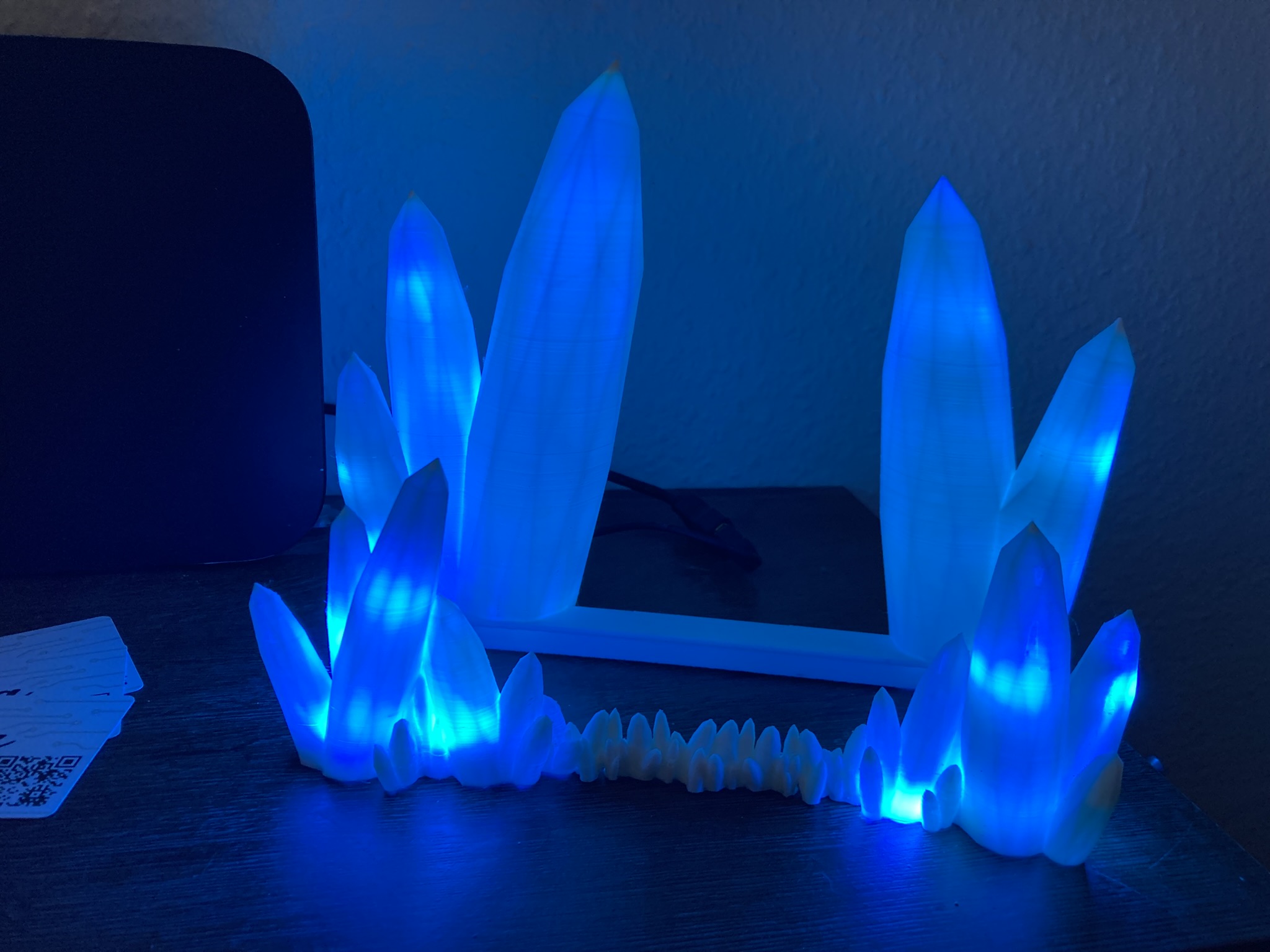 🎮✨ Nintendo Switch Kristall Dock Lampe – Magisches Gaming-Display mit LED-Show!