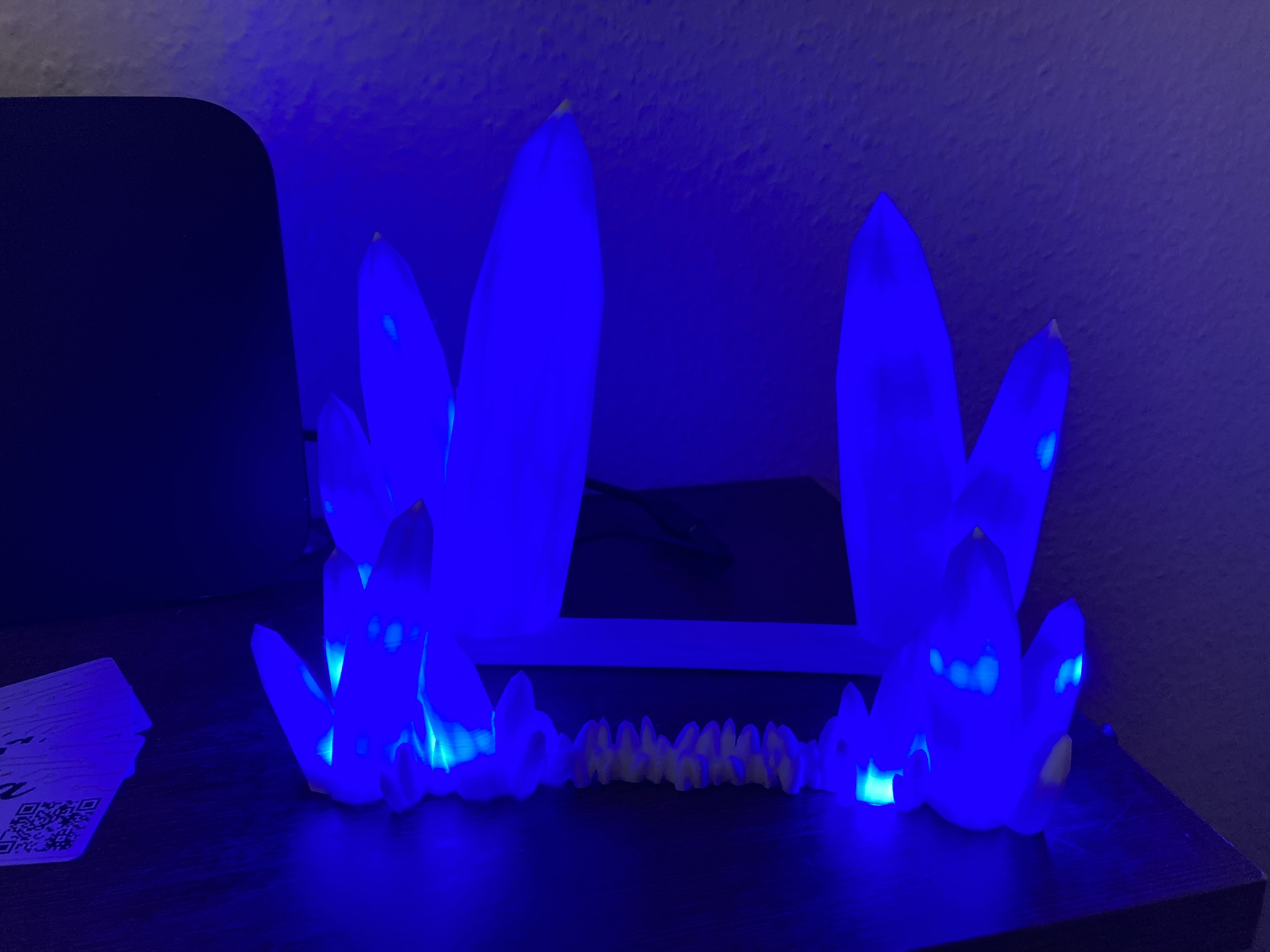 🎮✨ Nintendo Switch Kristall Dock Lampe – Magisches Gaming-Display mit LED-Show!