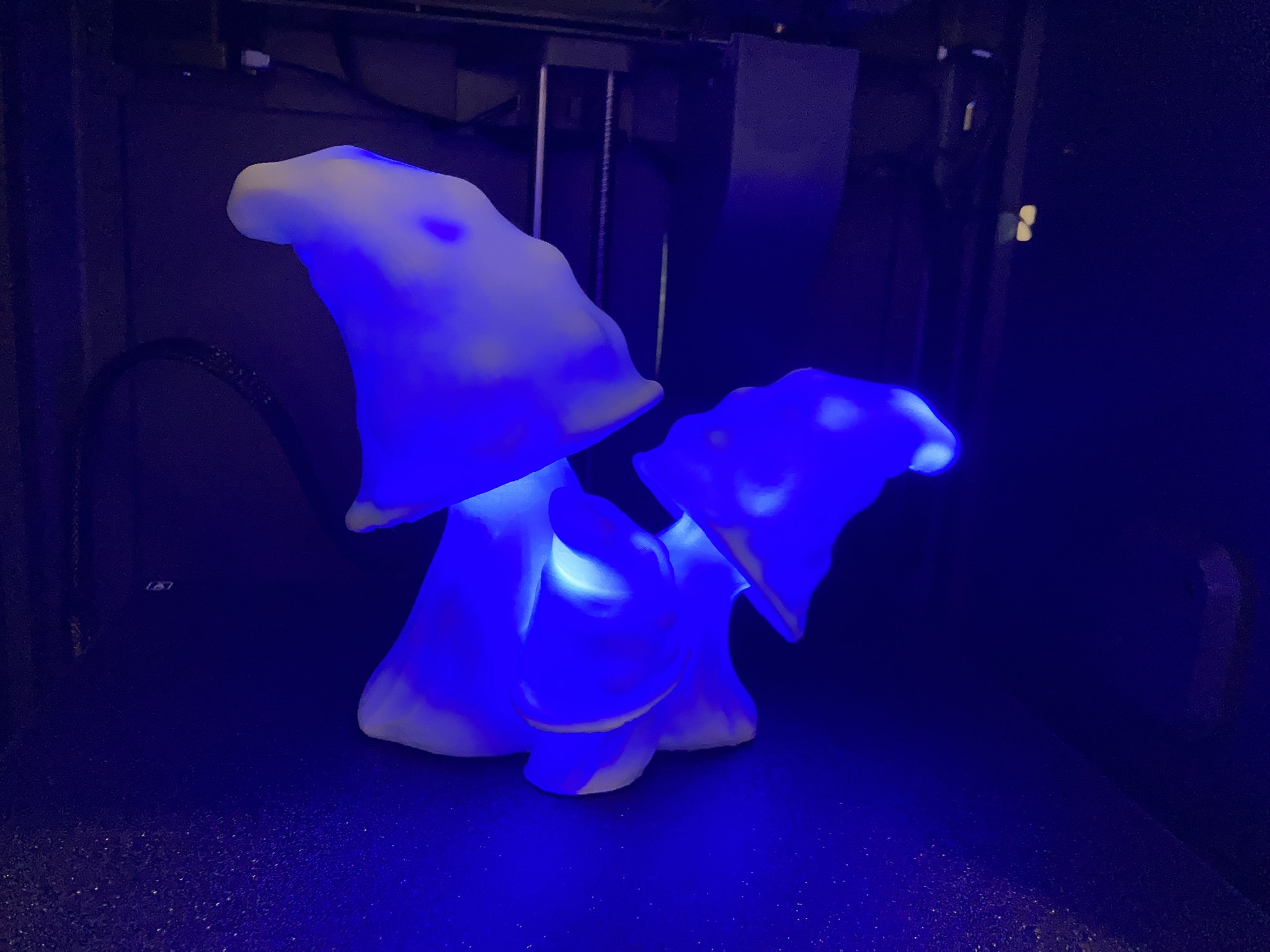 🍄 3D Mushroom Light – Handgemachte LED-Lampe mit magischem Glow 🔮