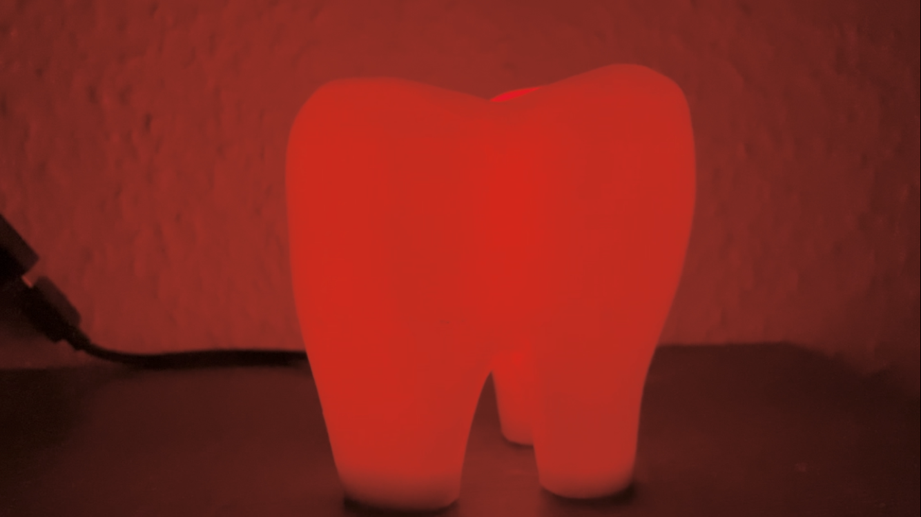 🦷✨ Leuchtender 3D-Zahn – Der smarte Zahnputz-Timer für Kinder &amp; Technikfans!