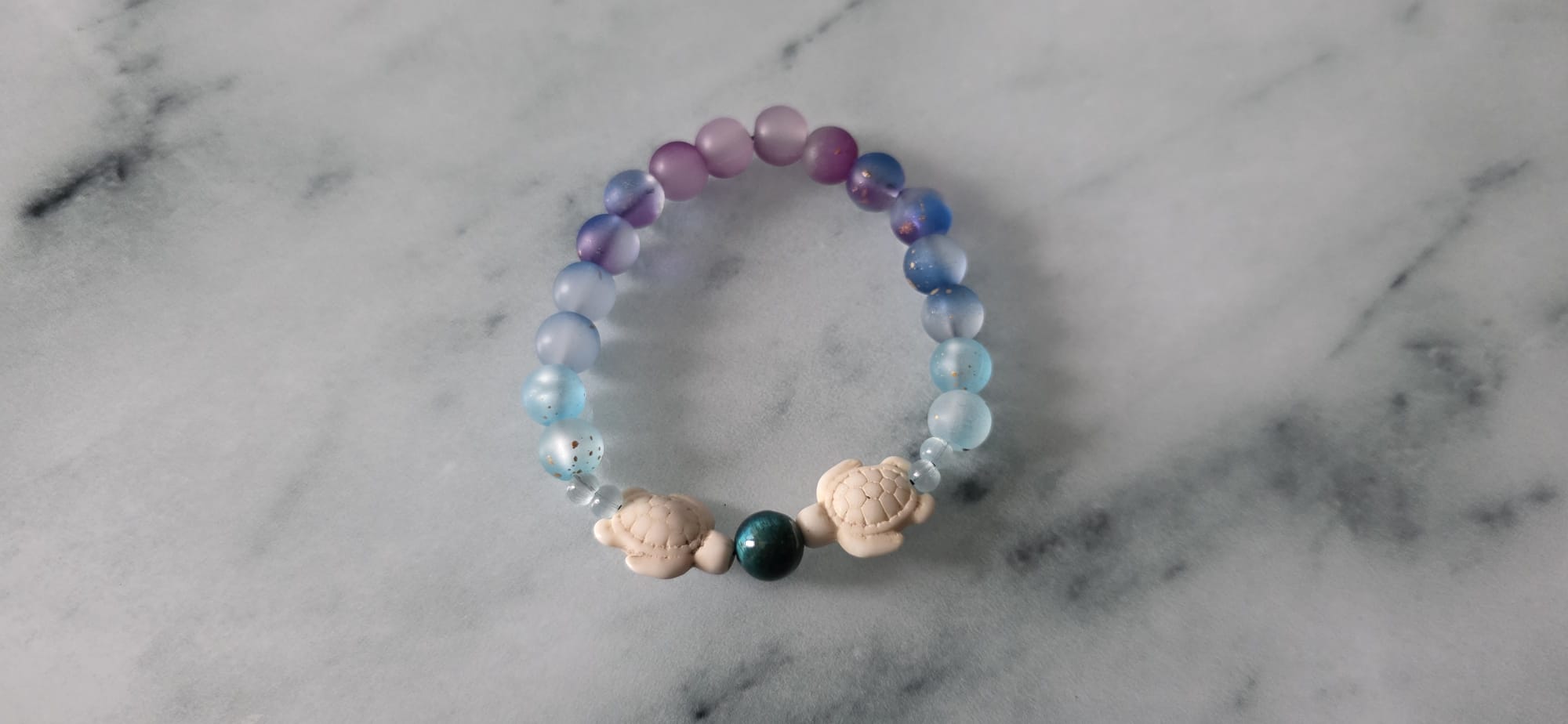 🐢💙 „Sea Spirit Turtleband – Ozeanfarben, Harmonie &amp; kleine Schutzsymbole“ 🌊✨