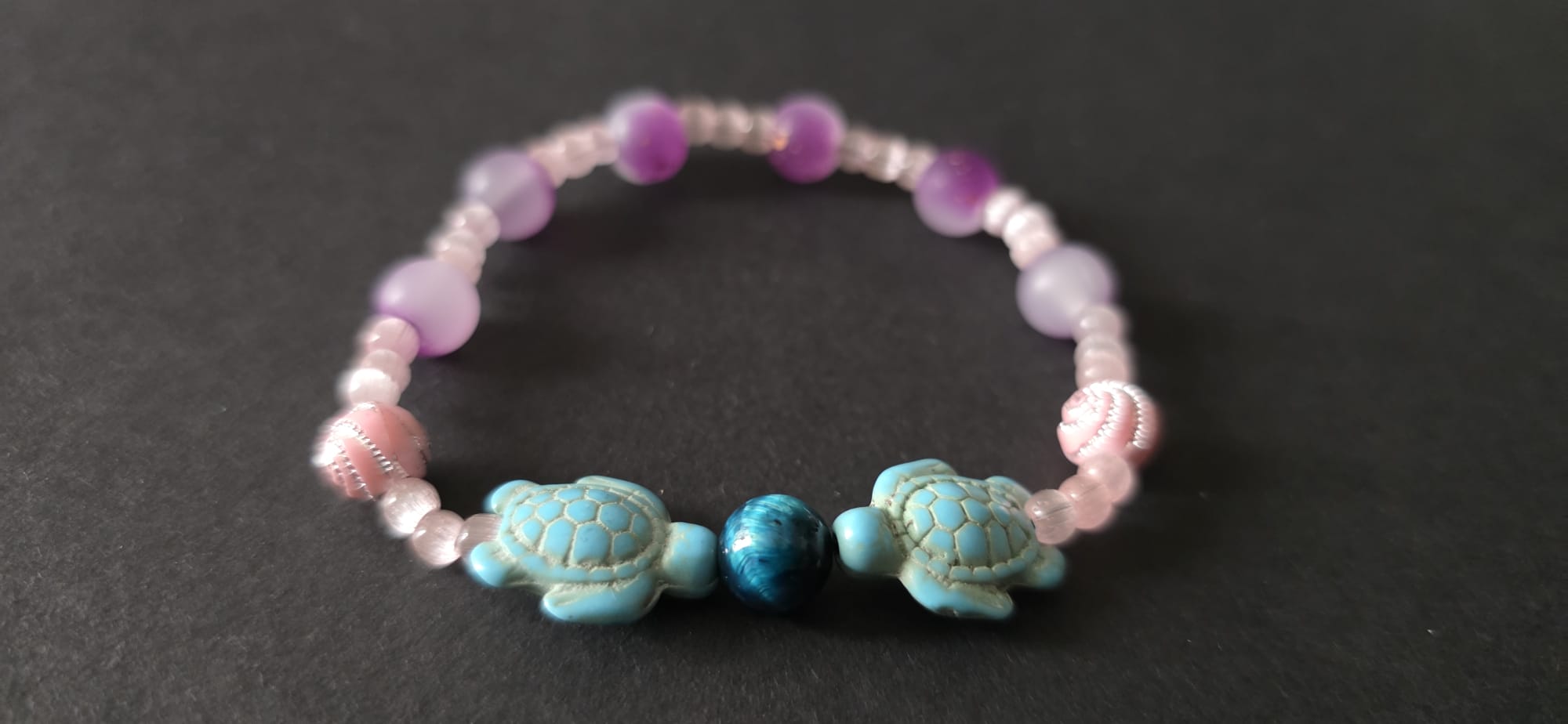 🌸🐢 „Lavender Turtle Harmony – Zartes Lila, rosige Details und zwei kleine Meeresfreunde“ 💫🌊