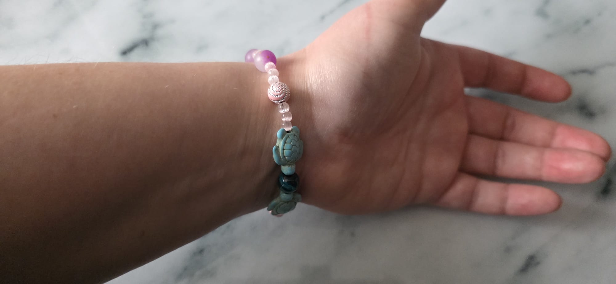 🌸🐢 „Lavender Turtle Harmony – Zartes Lila, rosige Details und zwei kleine Meeresfreunde“ 💫🌊