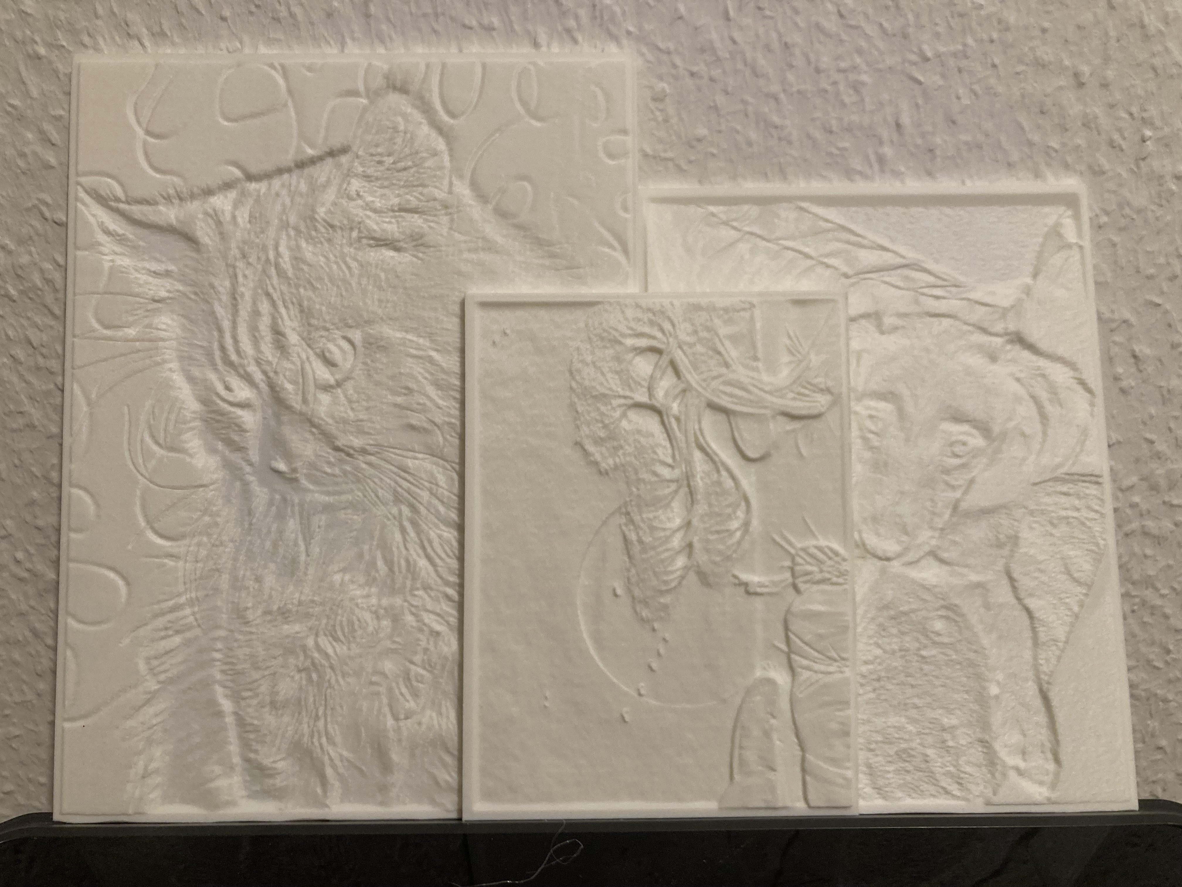 Austausch-3D-Bildplatte für LED-Bilderrahmen 3:4 (Art.-Nr. 172)