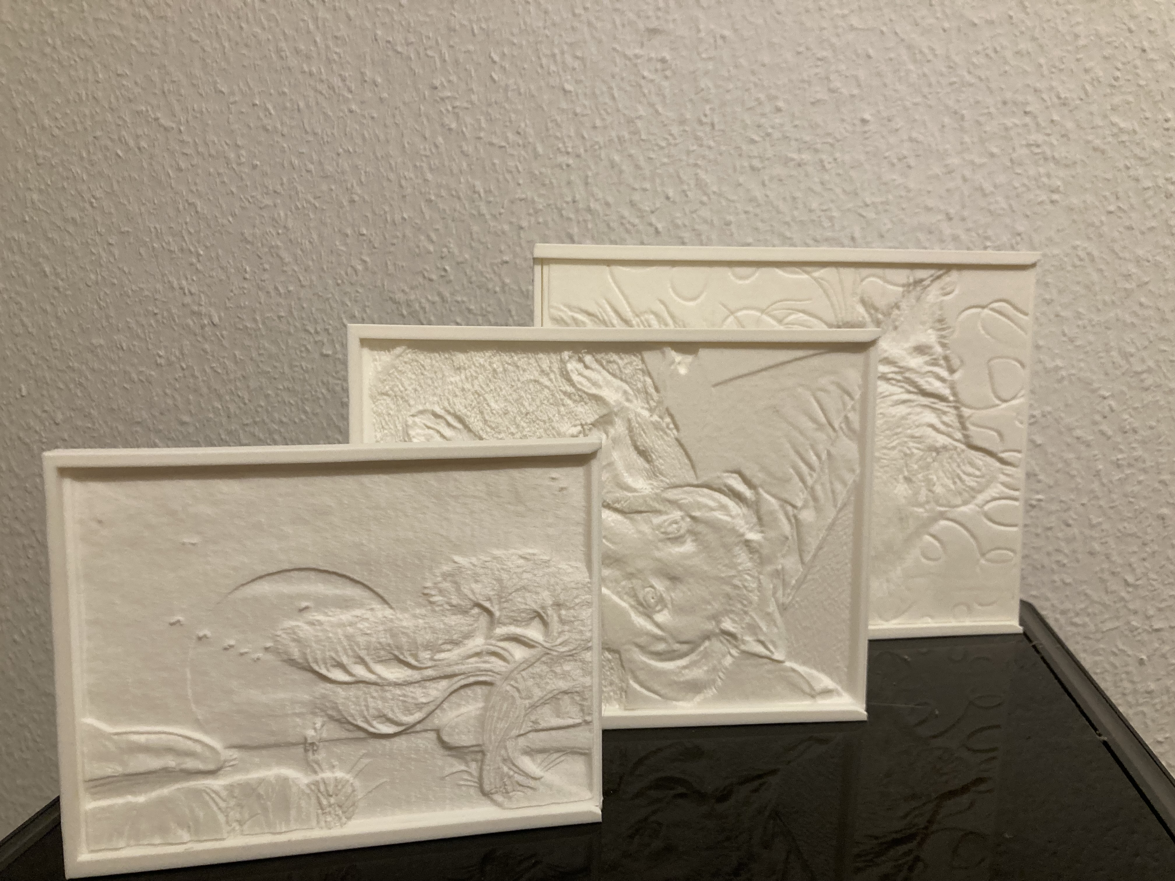 3D Foto Licht – personalisierter Bilderrahmen (3:4)