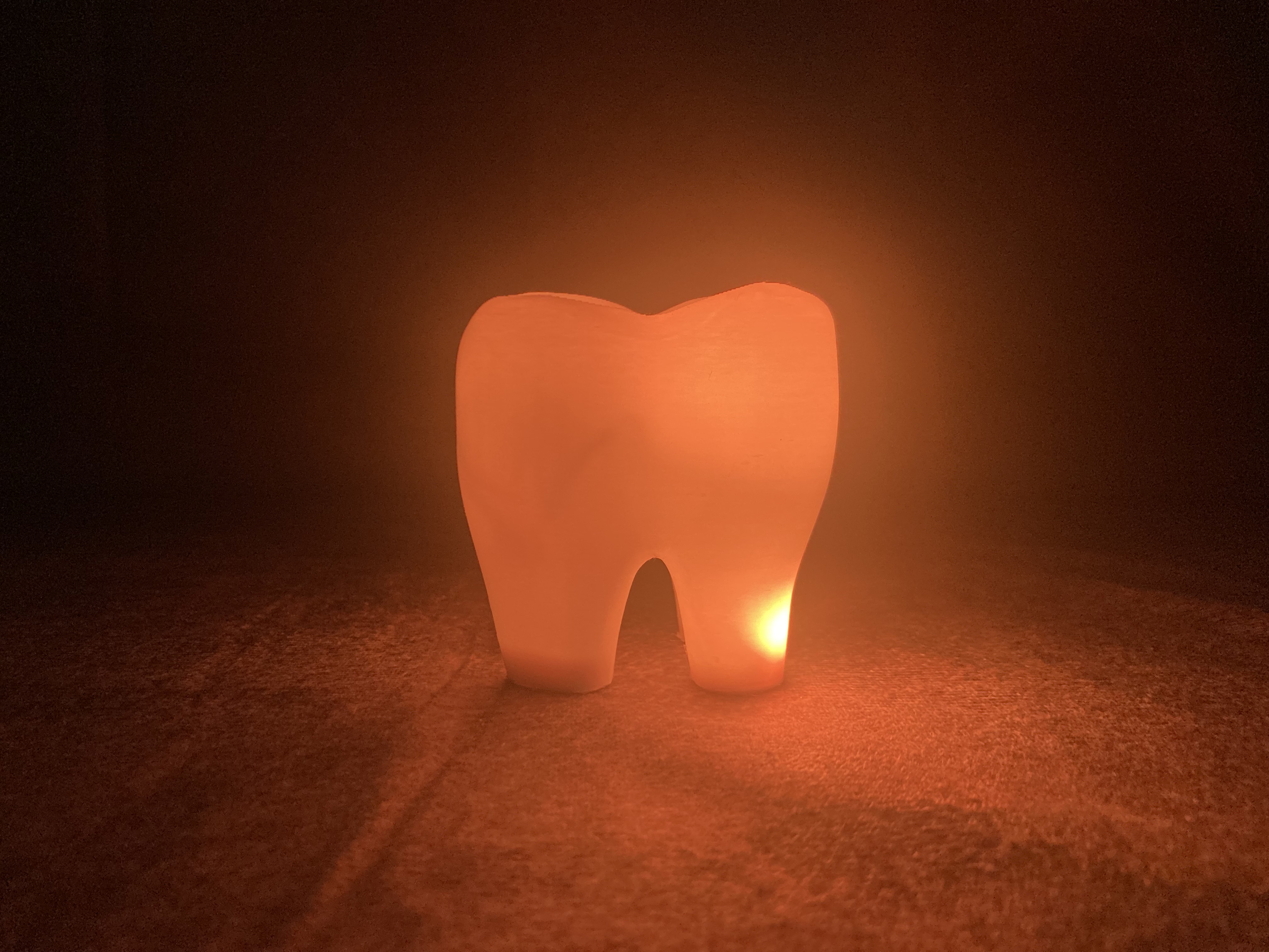 🦷✨ Zahnputzuhr - Leuchtender 3D-Zahn – Der smarte Zahnputz-Timer für Kinder und Technikfans!