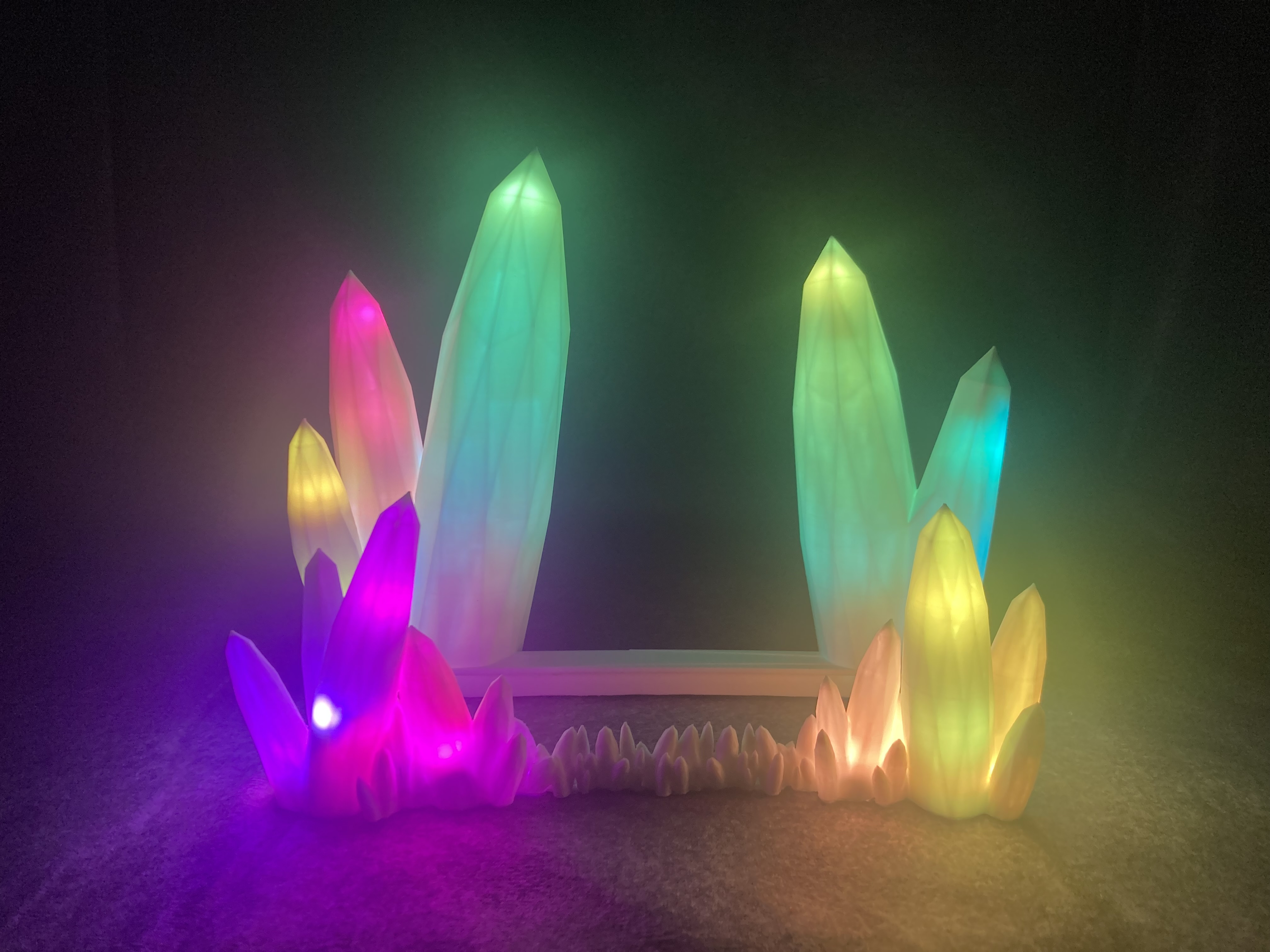 🎮✨ Nintendo Switch Kristall Dock Lampe – Magisches Gaming-Display mit LED-Show!