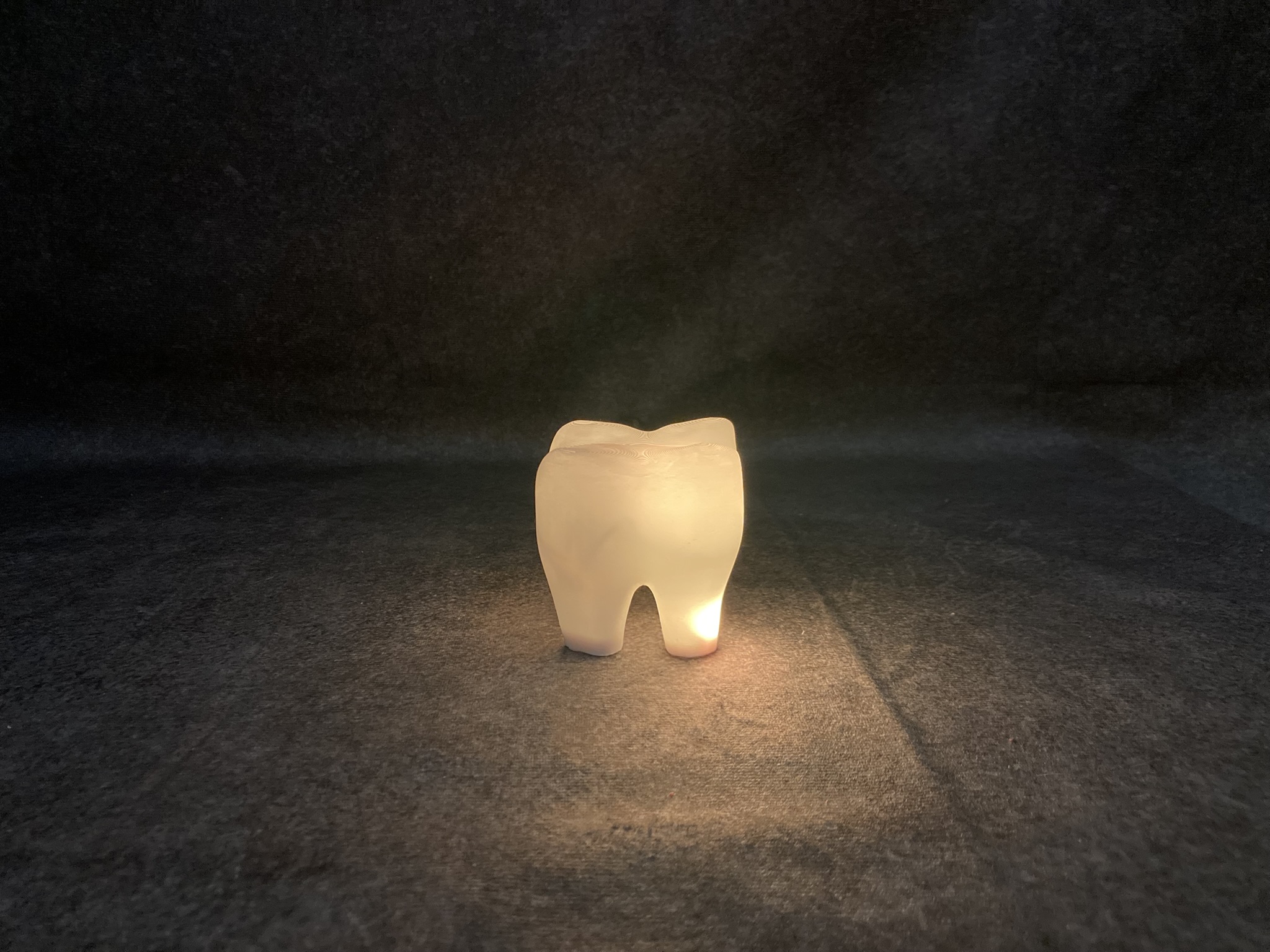 🦷✨ Zahnputzuhr - Leuchtender 3D-Zahn – Der smarte Zahnputz-Timer für Kinder und Technikfans!