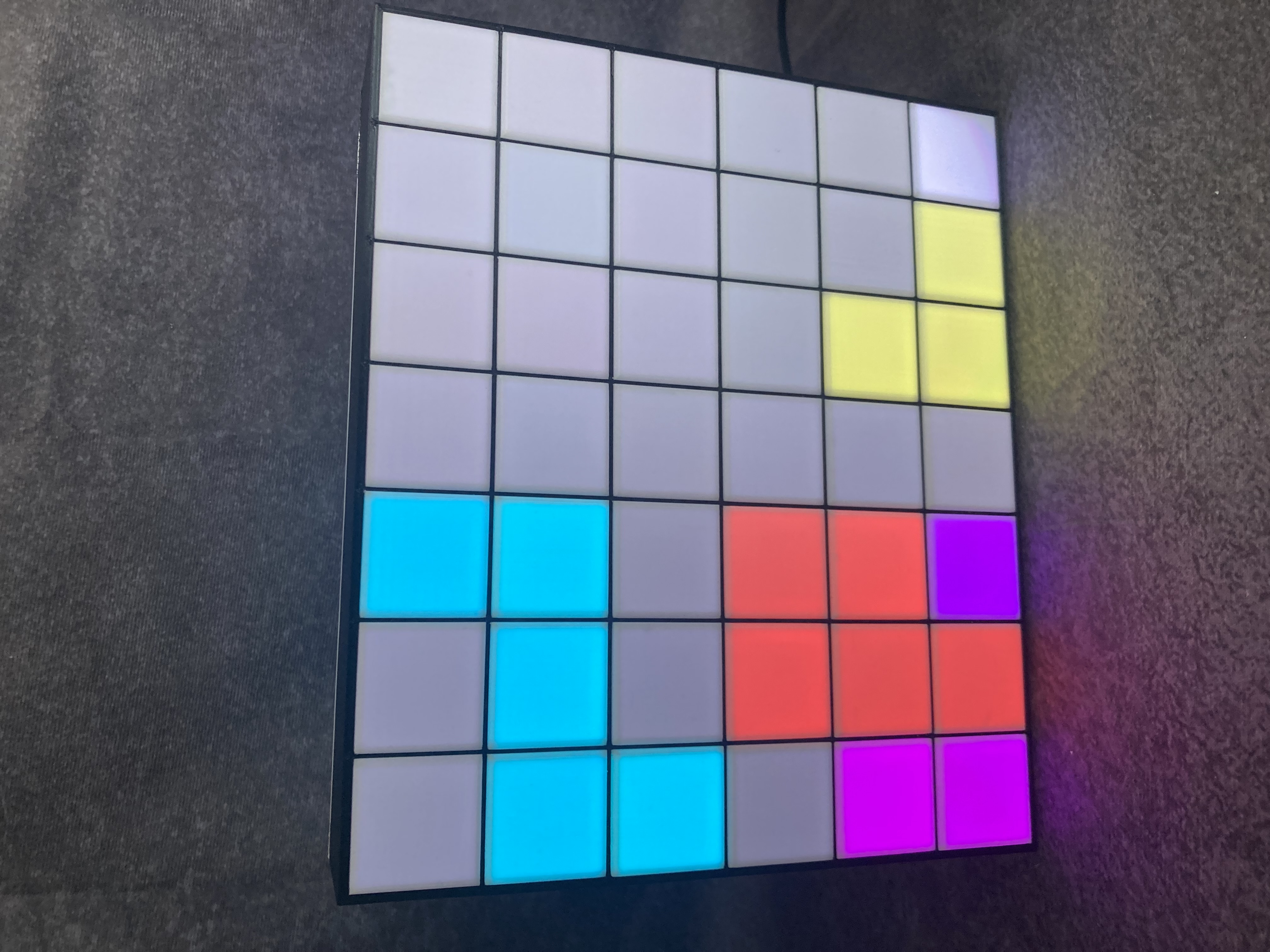 🎮 LED Pixel-Lampe – Retro Game Feeling für dein Setup