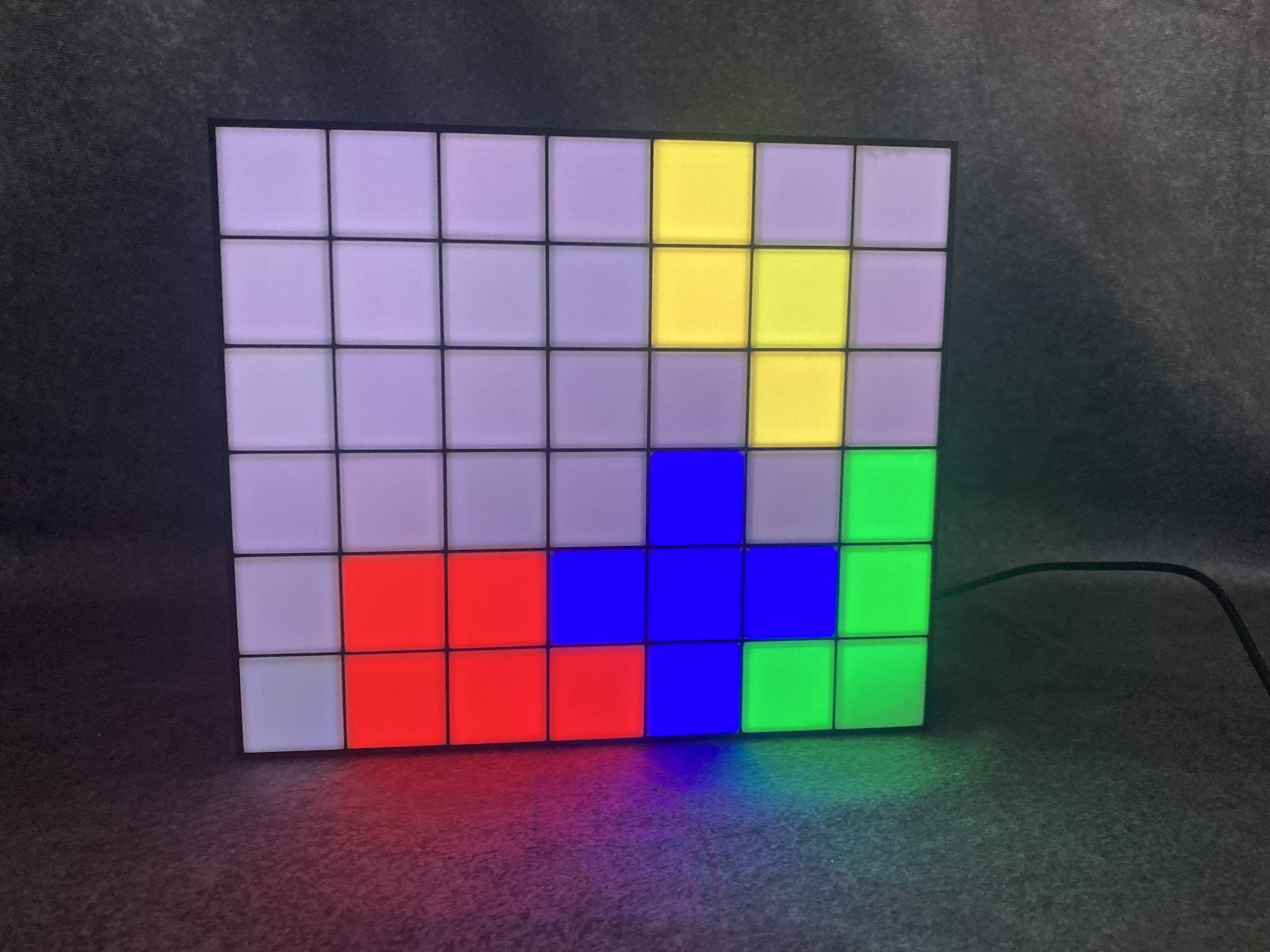 🎮 LED Pixel-Lampe – Retro Game Feeling für dein Setup