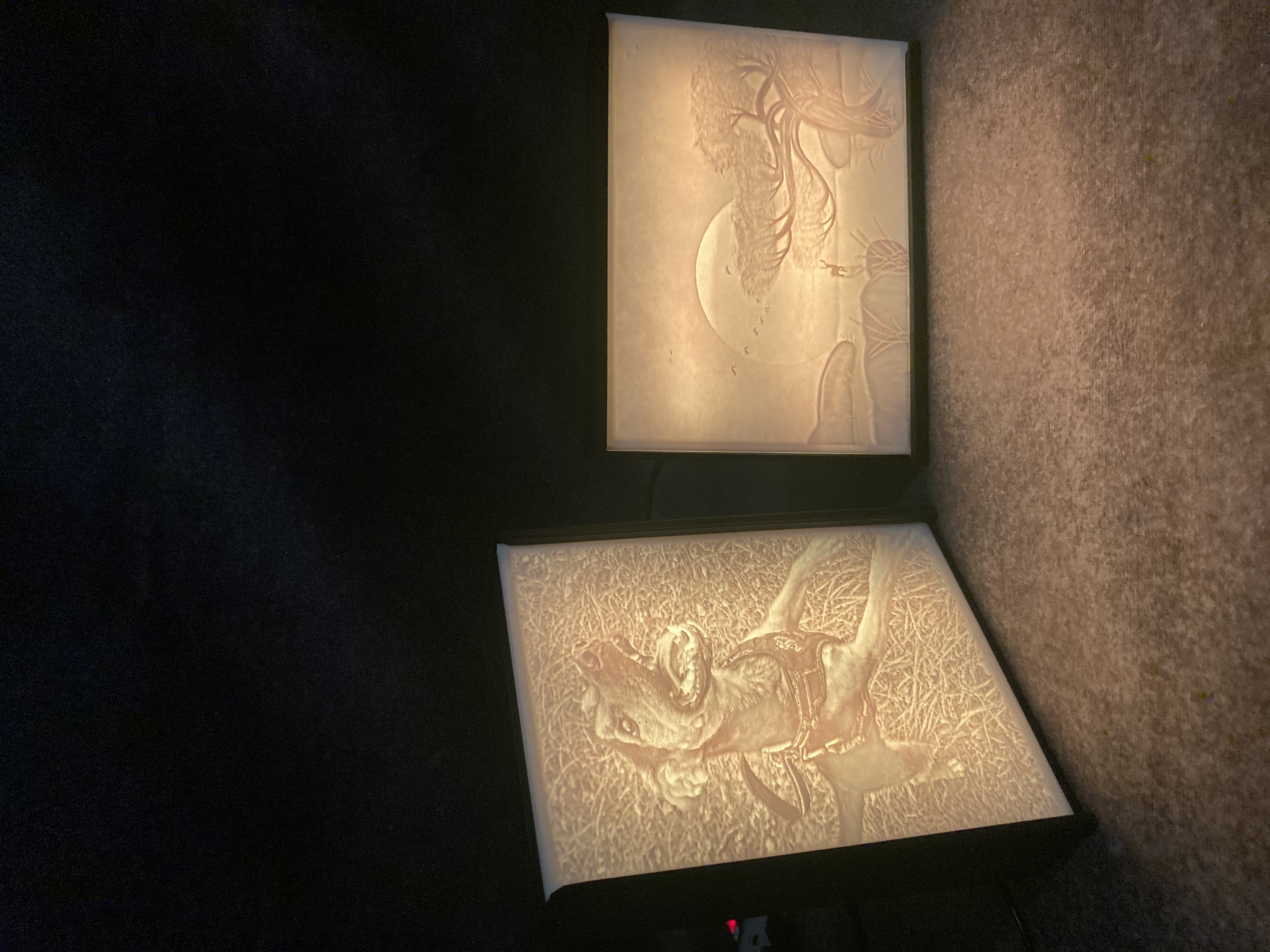 3D Foto Lampe – personalisierter Bilderrahmen (3:4)