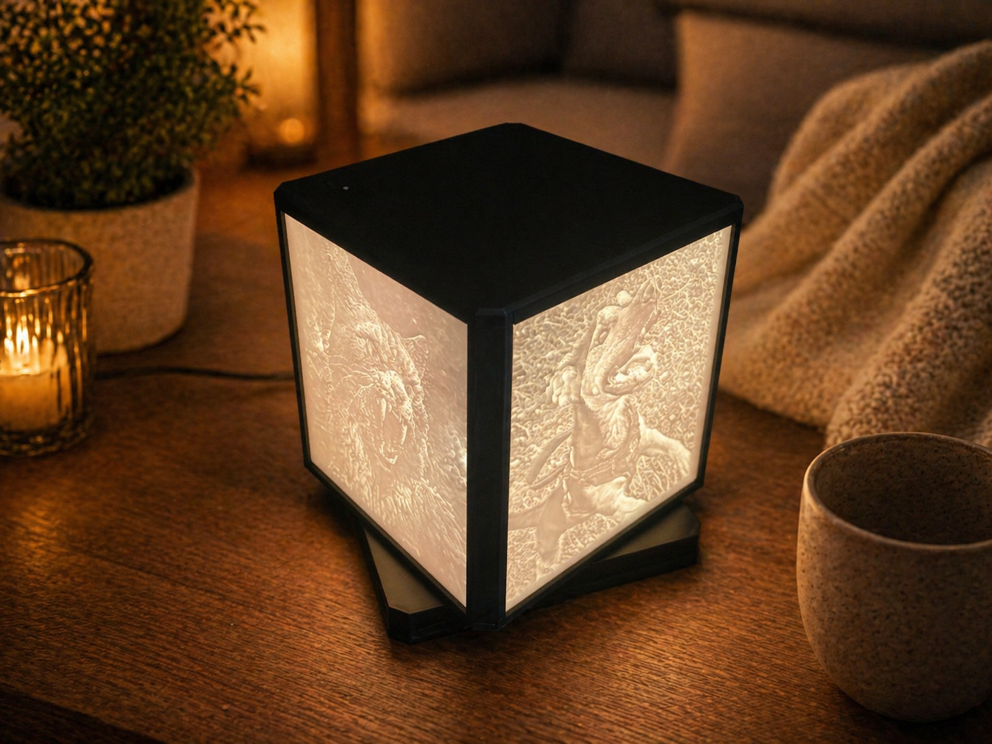 ✨ 3D LED-Fotowürfel – Deine Erinnerungen im neuen Licht