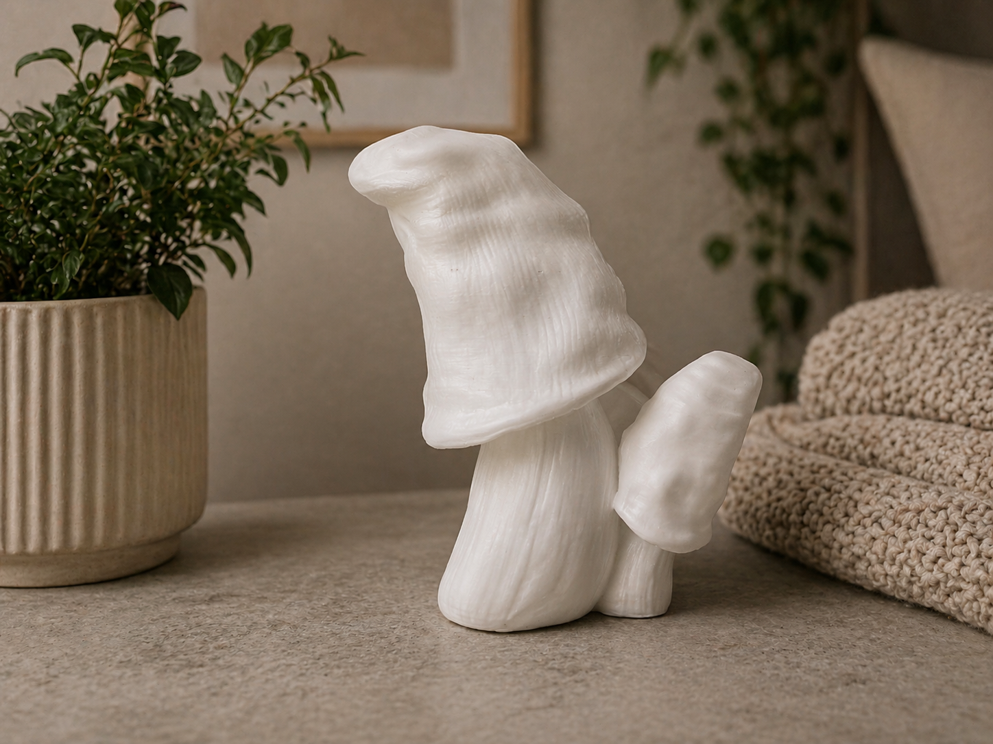🍄 3D Mushroom Light – Handgemachte LED-Lampe mit magischem Glow 🔮