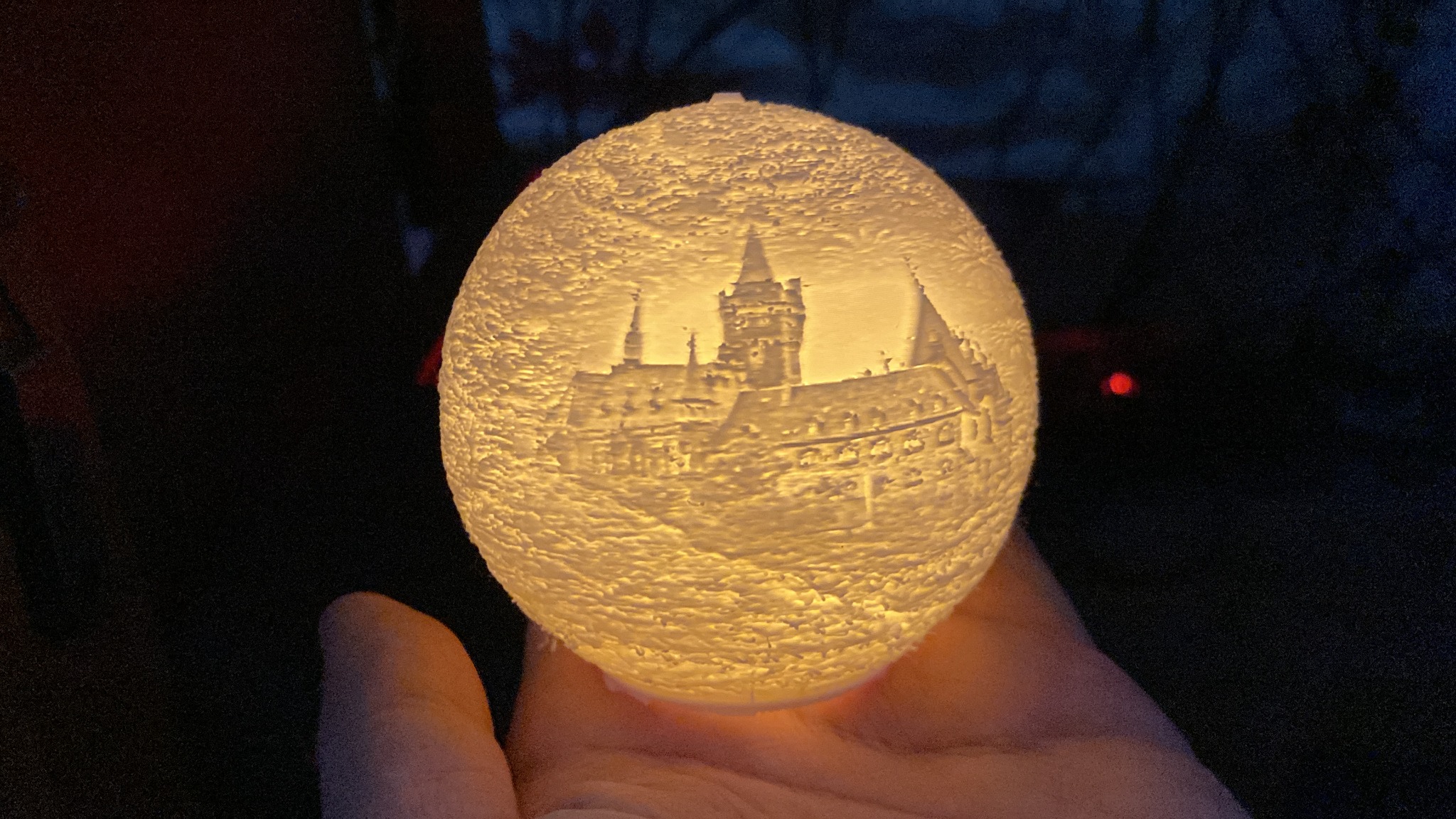 Personalisierte Teelicht-Kugel mit eigenem Foto – LED Teelicht inklusive – Dein Bild, Dein Stil ✨
