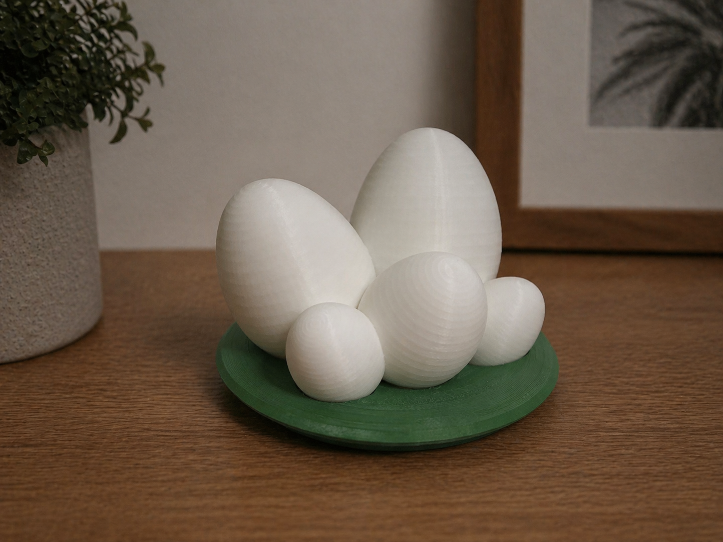 🌟 Handgefertigte LED-Osterlampe „EggGlow 3D“ – Farbwechsel, Effekte und einzigartiges Blender-Design 🐣✨