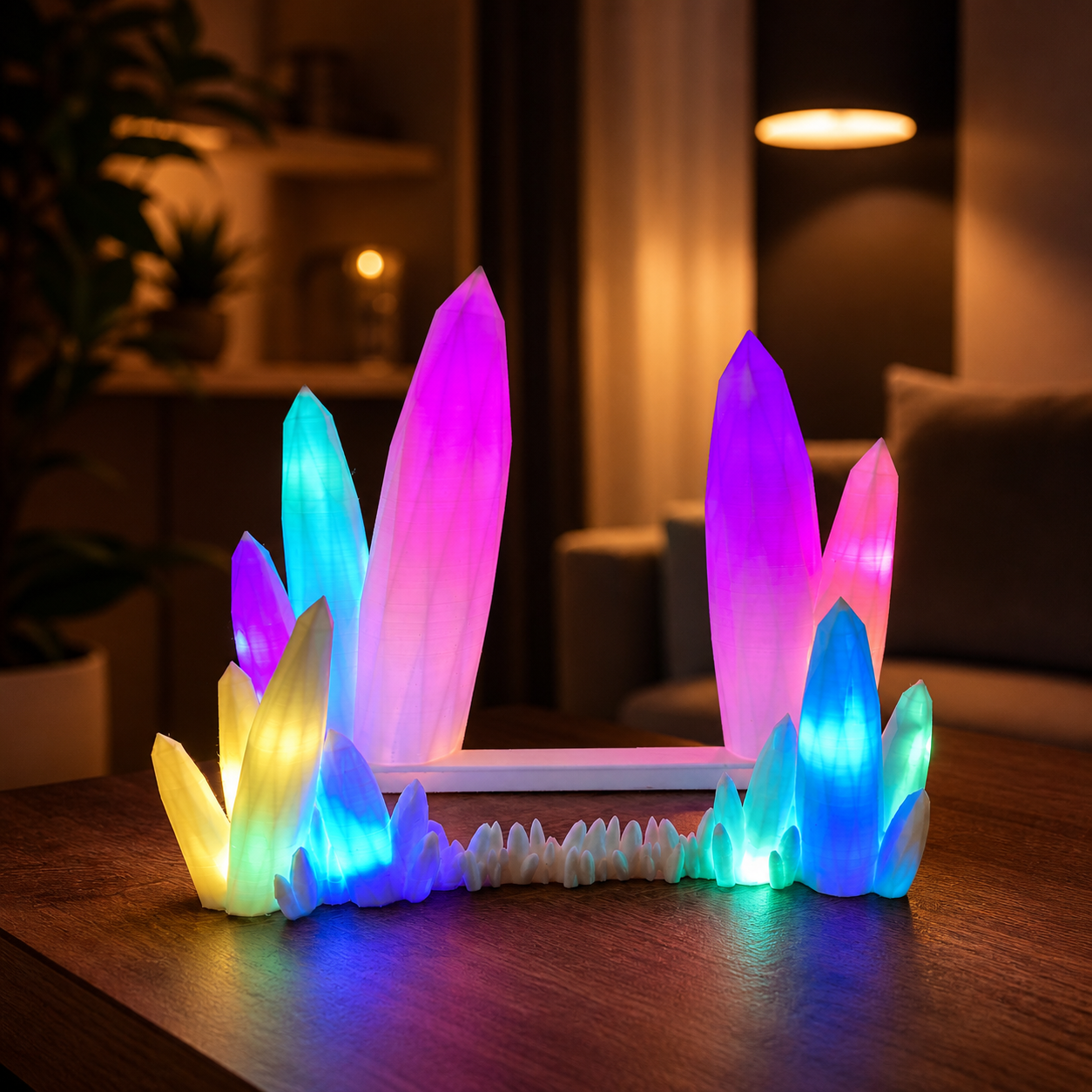 🎮✨ Nintendo Switch Kristall Dock Lampe – Magisches Gaming-Display mit LED-Show!