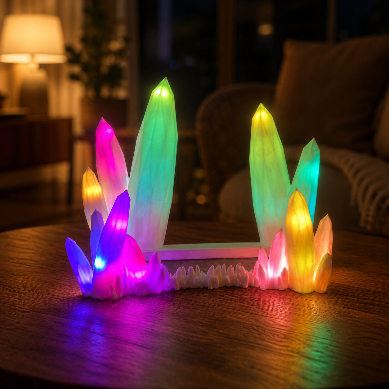 🎮✨ Nintendo Switch Kristall Dock Lampe – Magisches Gaming-Display mit LED-Show!