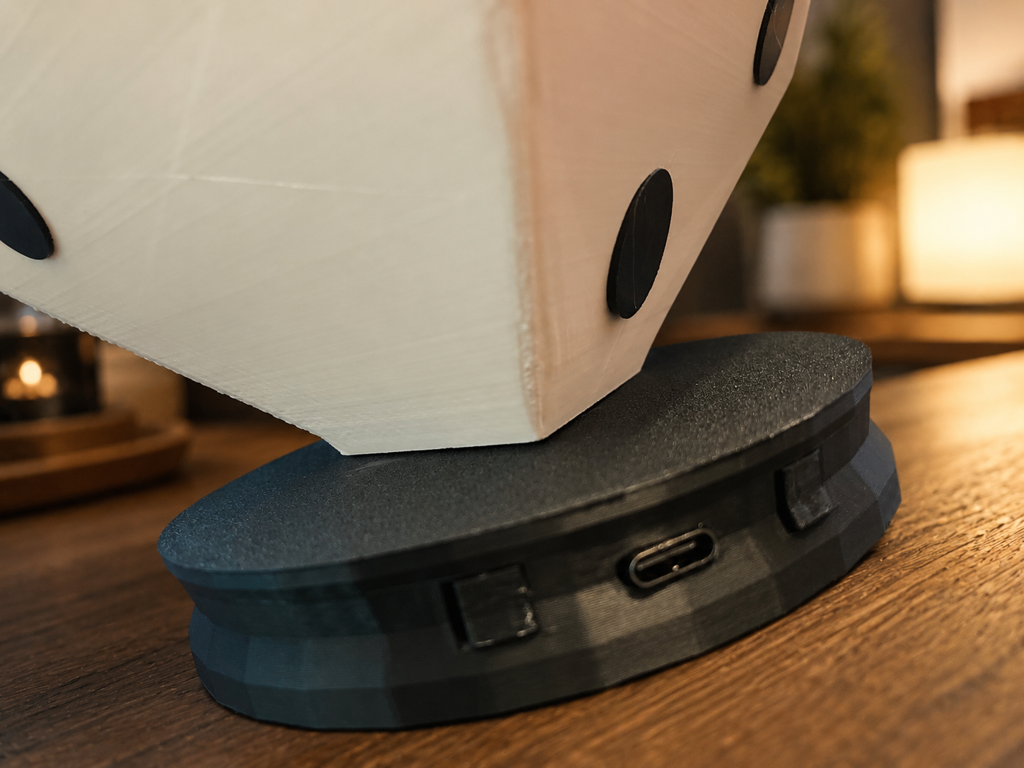 Drehbare Würfellampe – stimmungsvolles Licht für Gaming, Wohnzimmer &amp;amp; Nachttisch