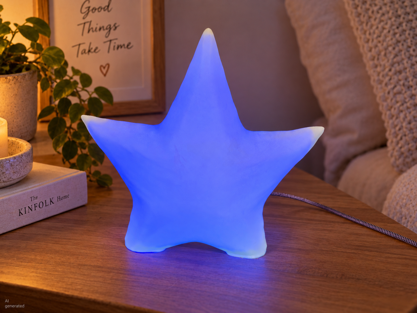 Leuchtender LED Weihnachtsstern – 12 Farben, Regenbogen &amp; Lichteffekte | Sternlampe für Weihnachten und Zuhause
